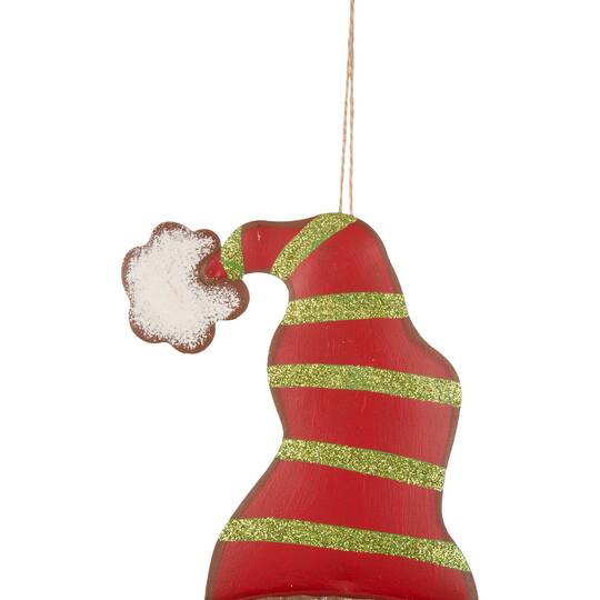 Glitzhome® 3ft. Metal Snowman & Santa Yard Stake Set